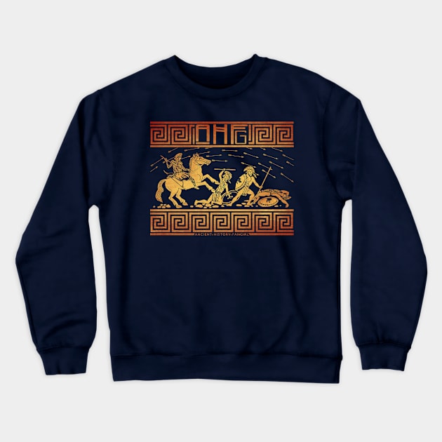 Ancient Amazons Crewneck Sweatshirt by Ancient History Fangirl